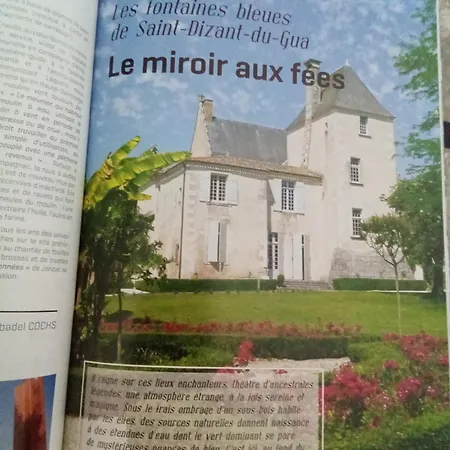 D'hotes Au Milieu Des Vignes Saint-Dizant-du-Gua